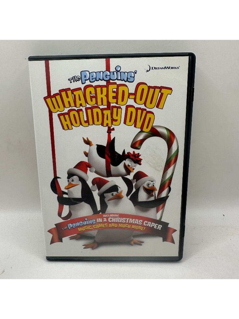 The Penguins Whacked Out Holiday DVD Dreamworks Fun Family Comedy Christmas